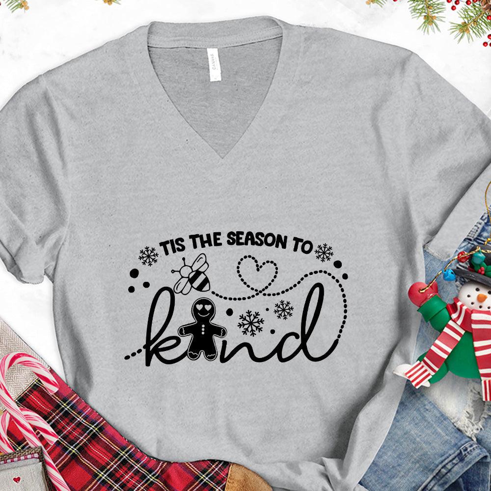 Tis The Season To Bee Kind Version 2 V-Neck - Brooke & Belle