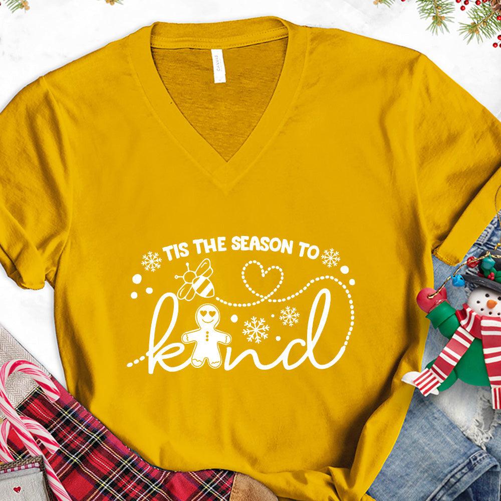 Tis The Season To Bee Kind Version 2 V-Neck - Brooke & Belle