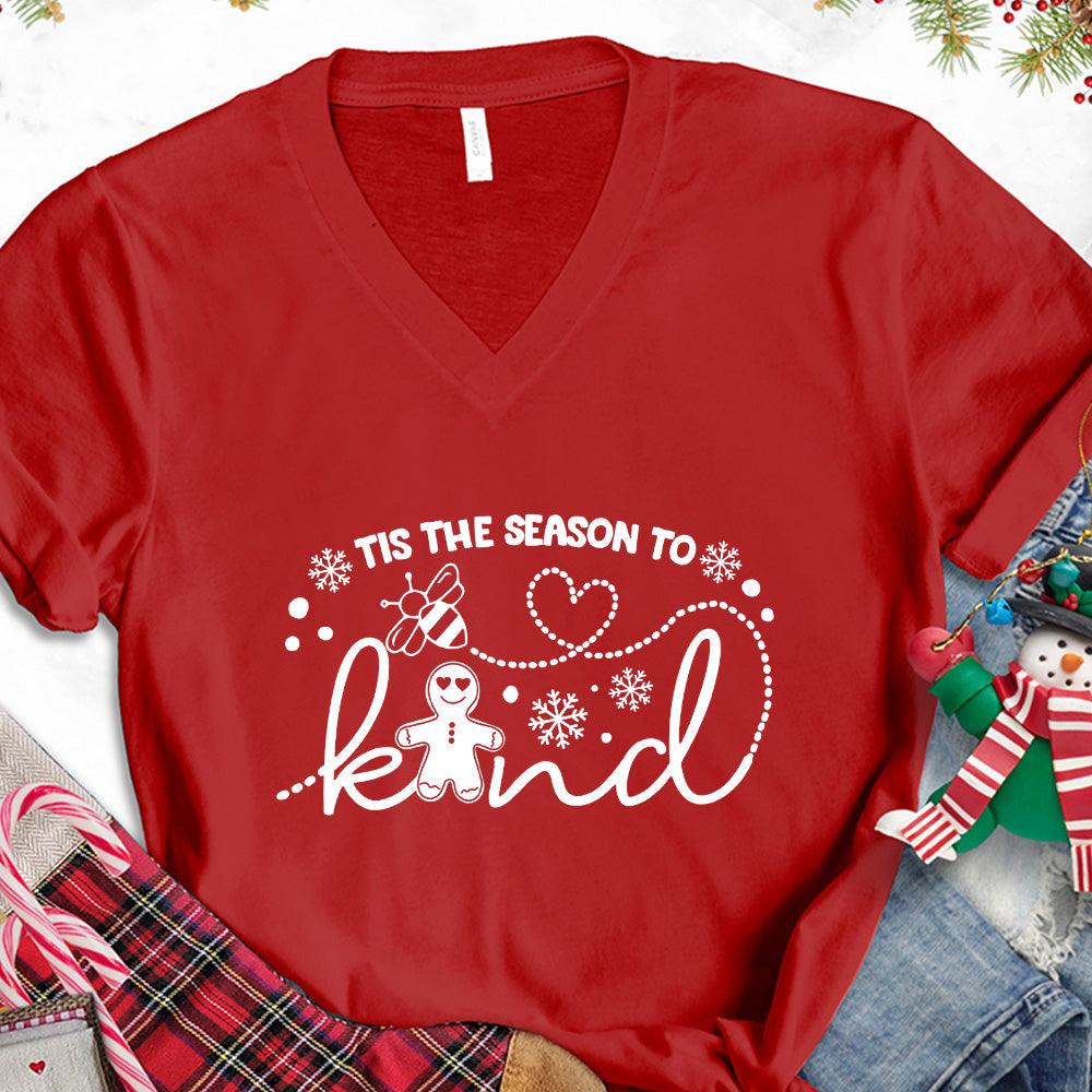 Tis The Season To Bee Kind Version 2 V-Neck - Brooke & Belle
