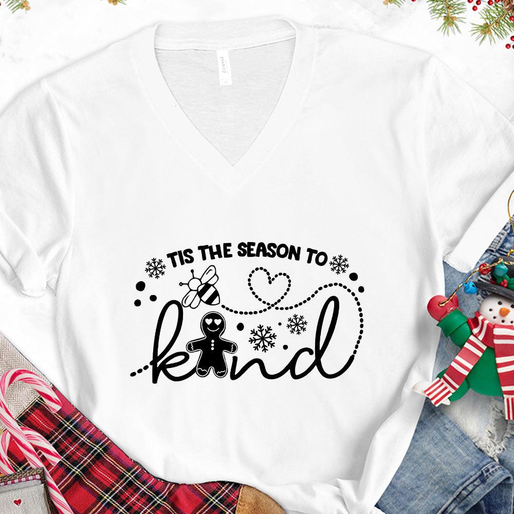 Tis The Season To Bee Kind Version 2 V-Neck - Brooke & Belle