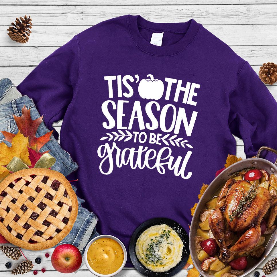 Tis' The Season To Be Grateful Version 2 Sweatshirt - Brooke & Belle