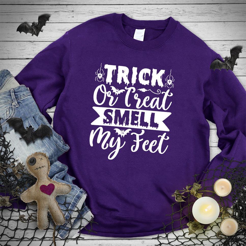 Trick Or Treat Smell My Feet Sweatshirt - Brooke & Belle