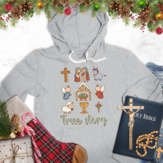 True Story Version 3 Colored Edition Hoodie - Brooke & Belle