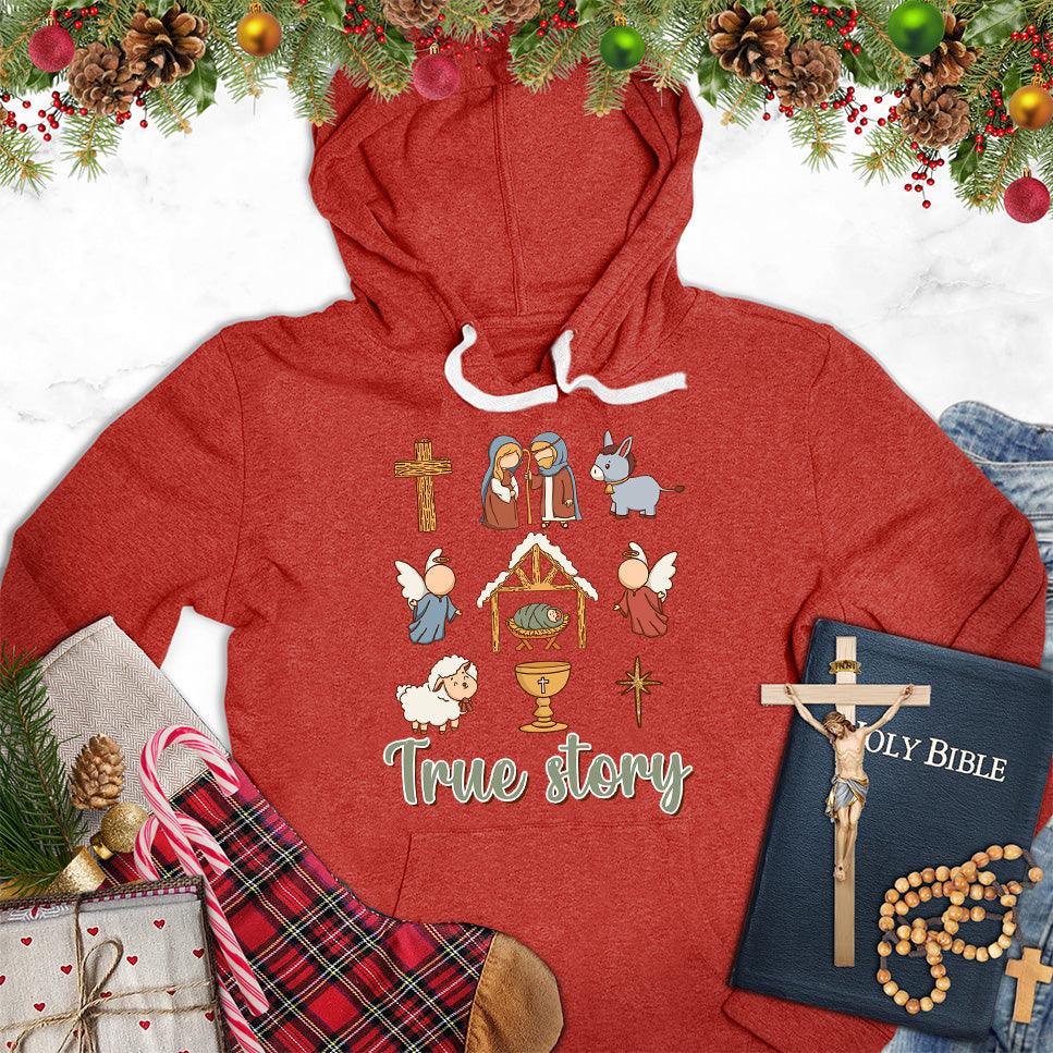 True Story Version 3 Colored Edition Hoodie - Brooke & Belle