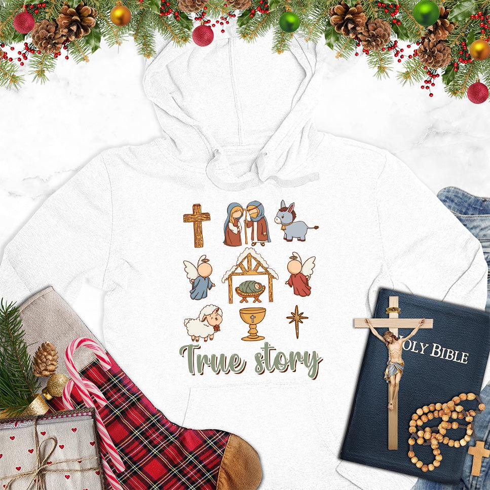 True Story Version 3 Colored Edition Hoodie - Brooke & Belle
