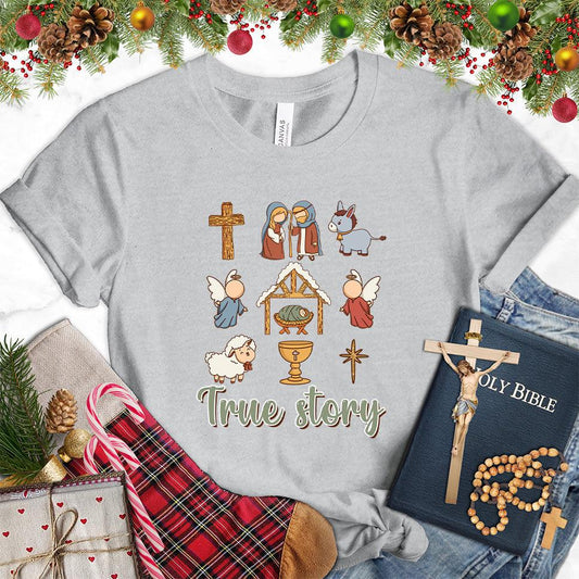 True Story Version 3 Colored Edition T-Shirt - Brooke & Belle