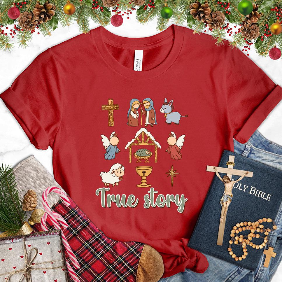 True Story Version 3 Colored Edition T-Shirt - Brooke & Belle