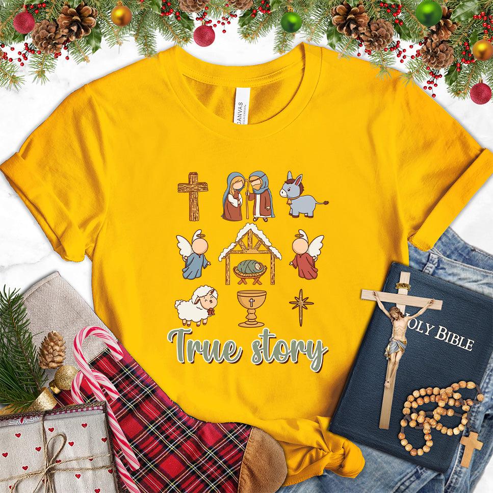 True Story Version 3 Colored Edition T-Shirt - Brooke & Belle