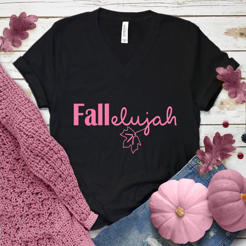 Fallelujah V-Neck Pink Edition