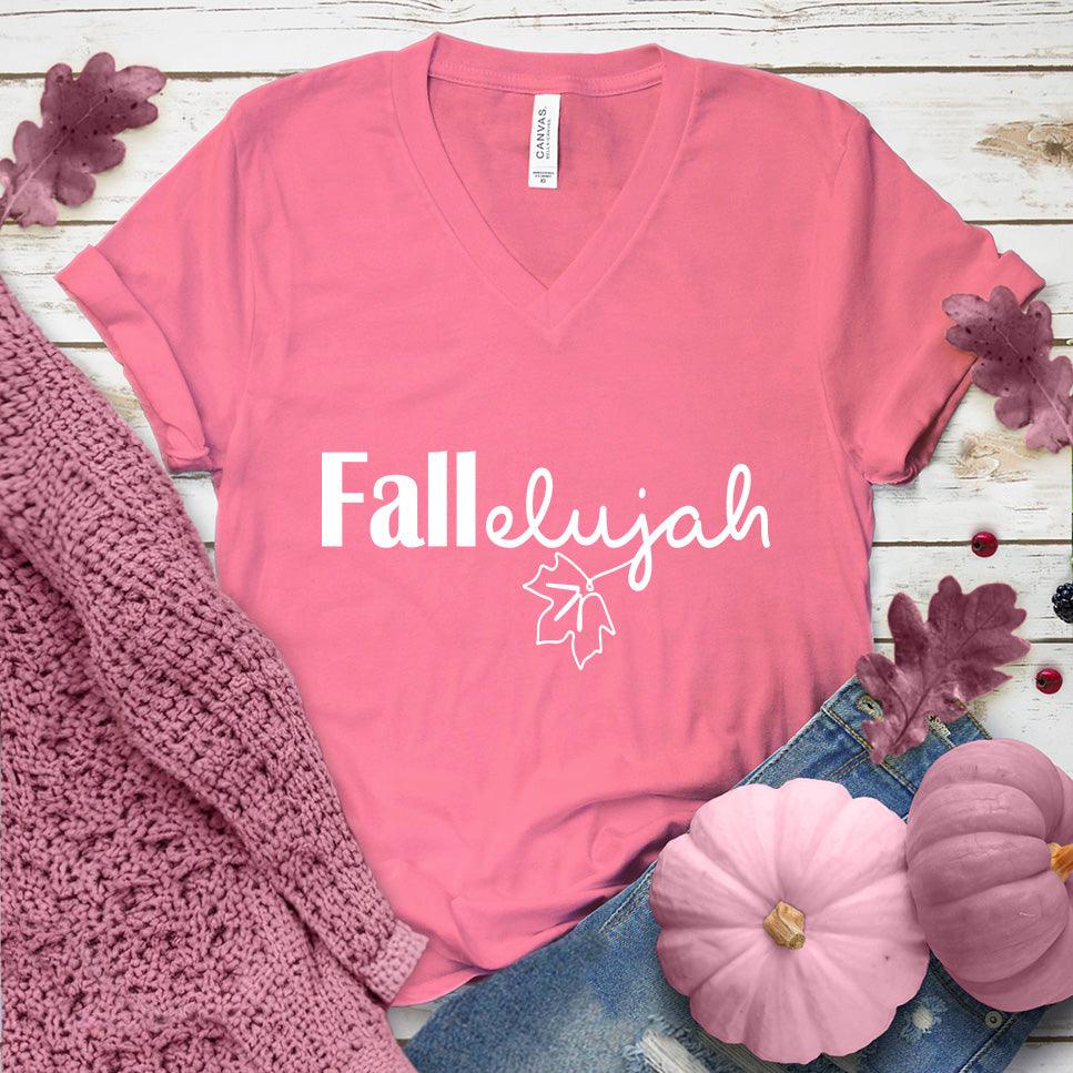 Fallelujah V-Neck Pink Edition