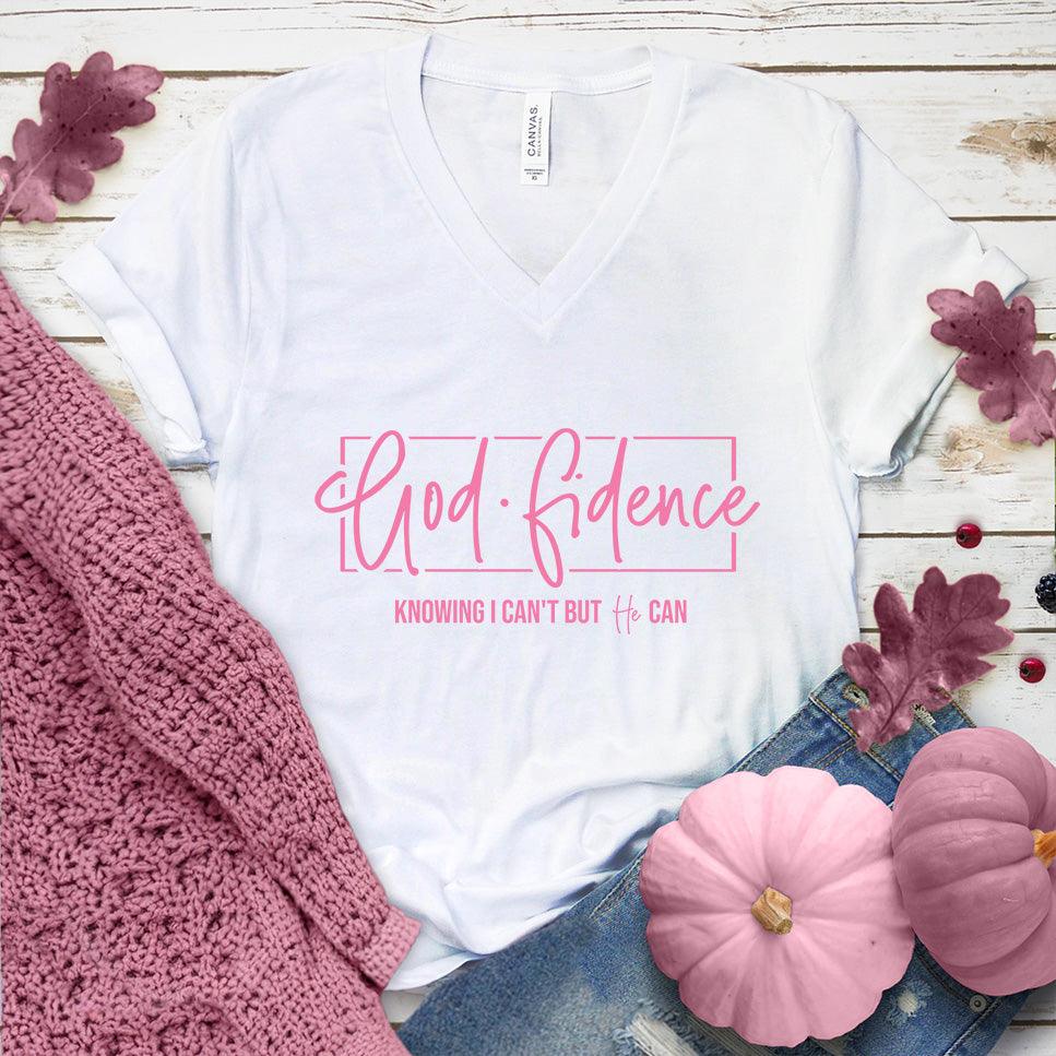 Godfidence Version 3 V-Neck Pink Edition - Brooke & Belle