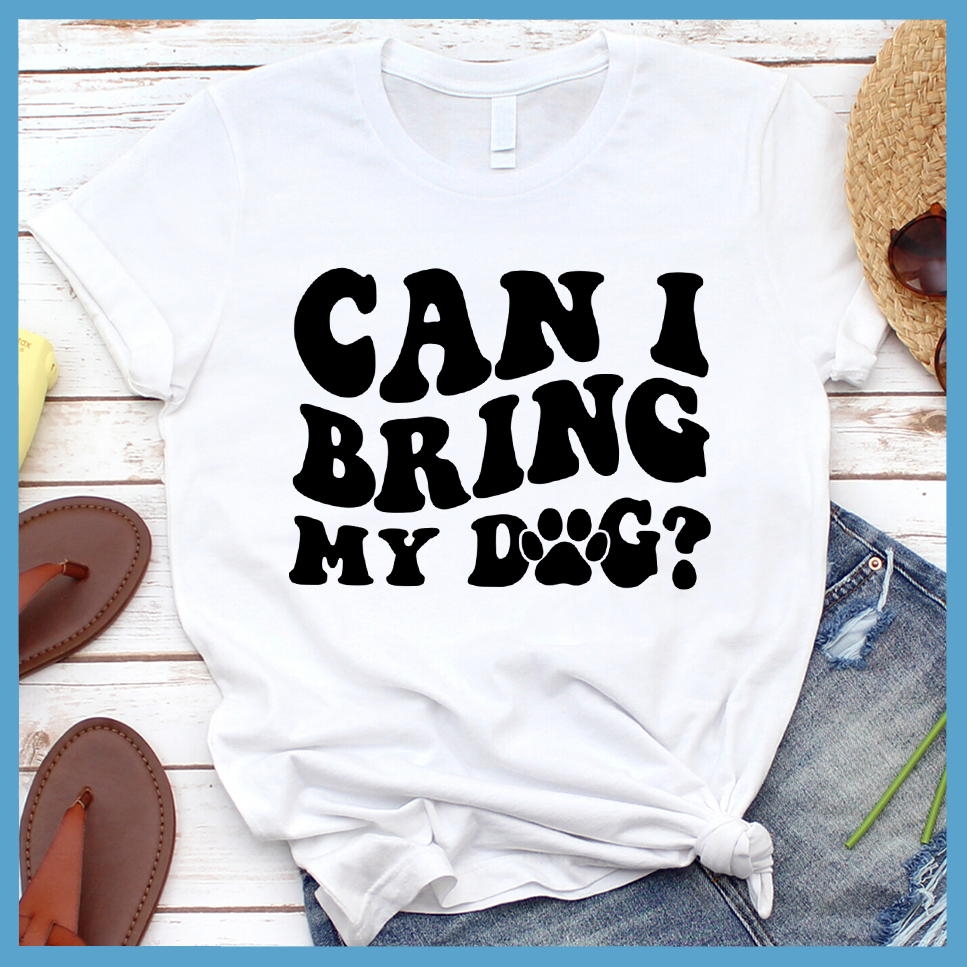 Can I Bring My Dog Retro T-Shirt