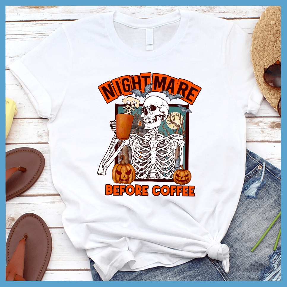 Nightmare Before Coffee T-Shirt Colored Edition