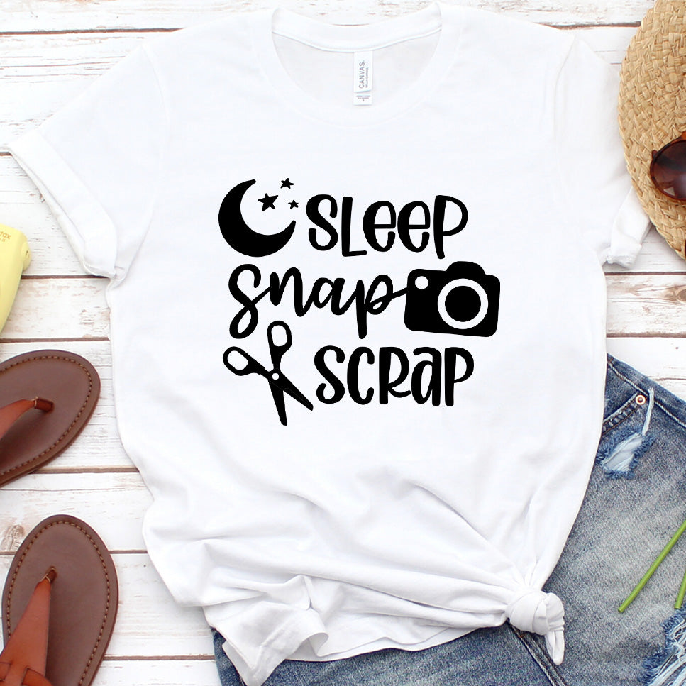 Sleep Snap Scrap T-Shirt
