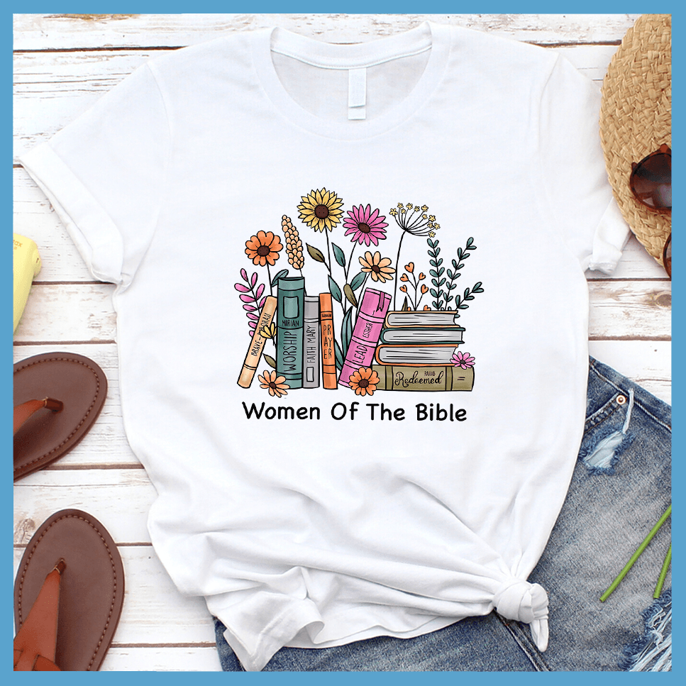 Women Of The Bible T-Shirt Colored Edition