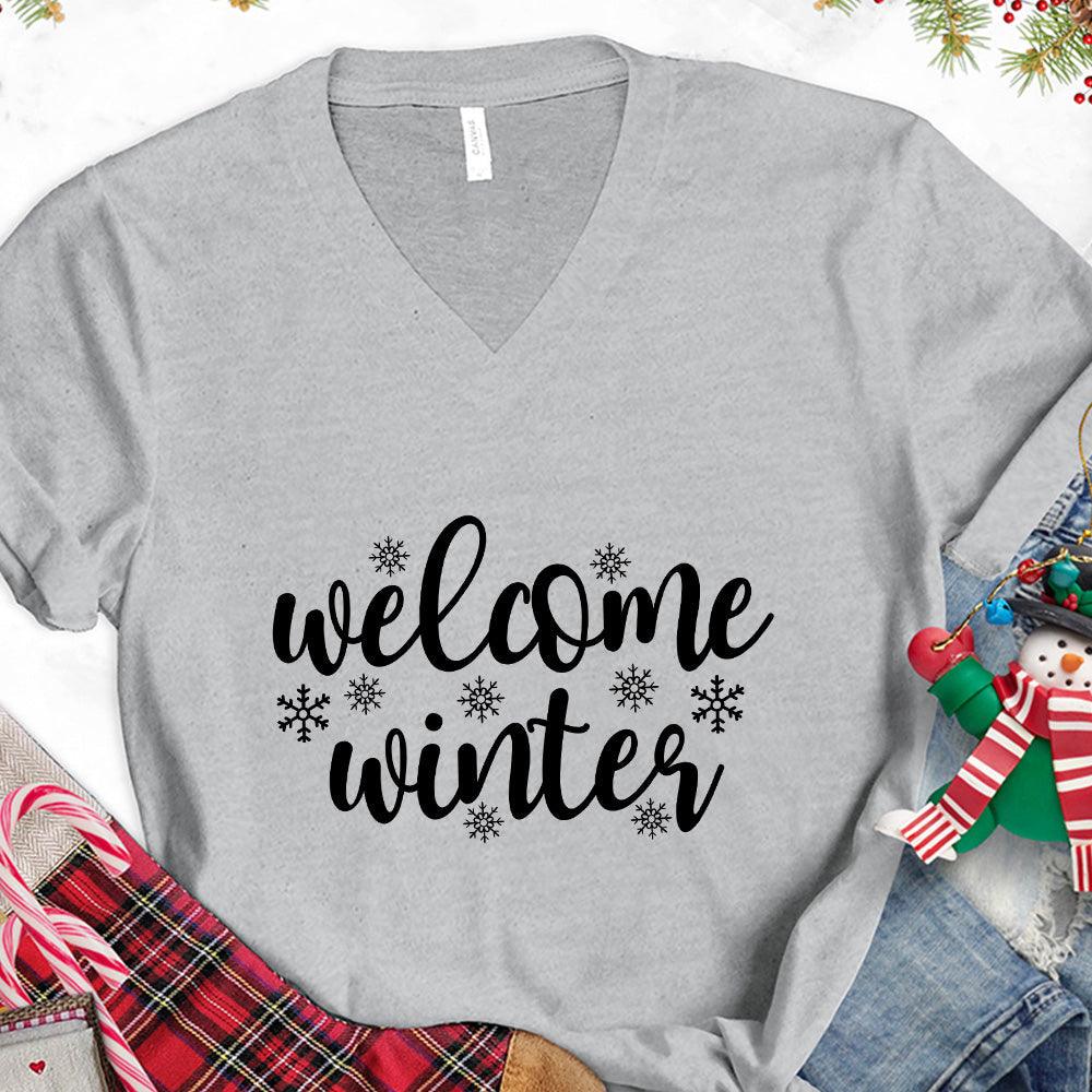 Welcome Winter V-Neck - Brooke & Belle