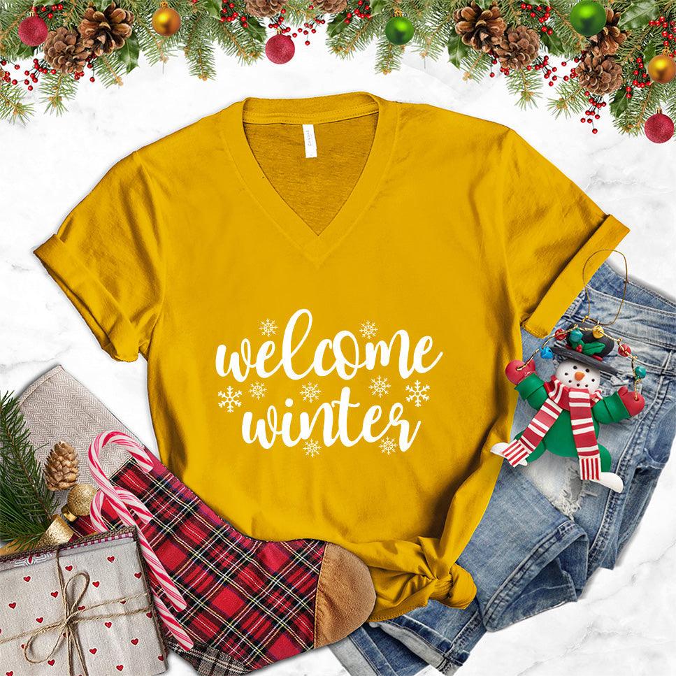 Welcome Winter V-Neck - Brooke & Belle