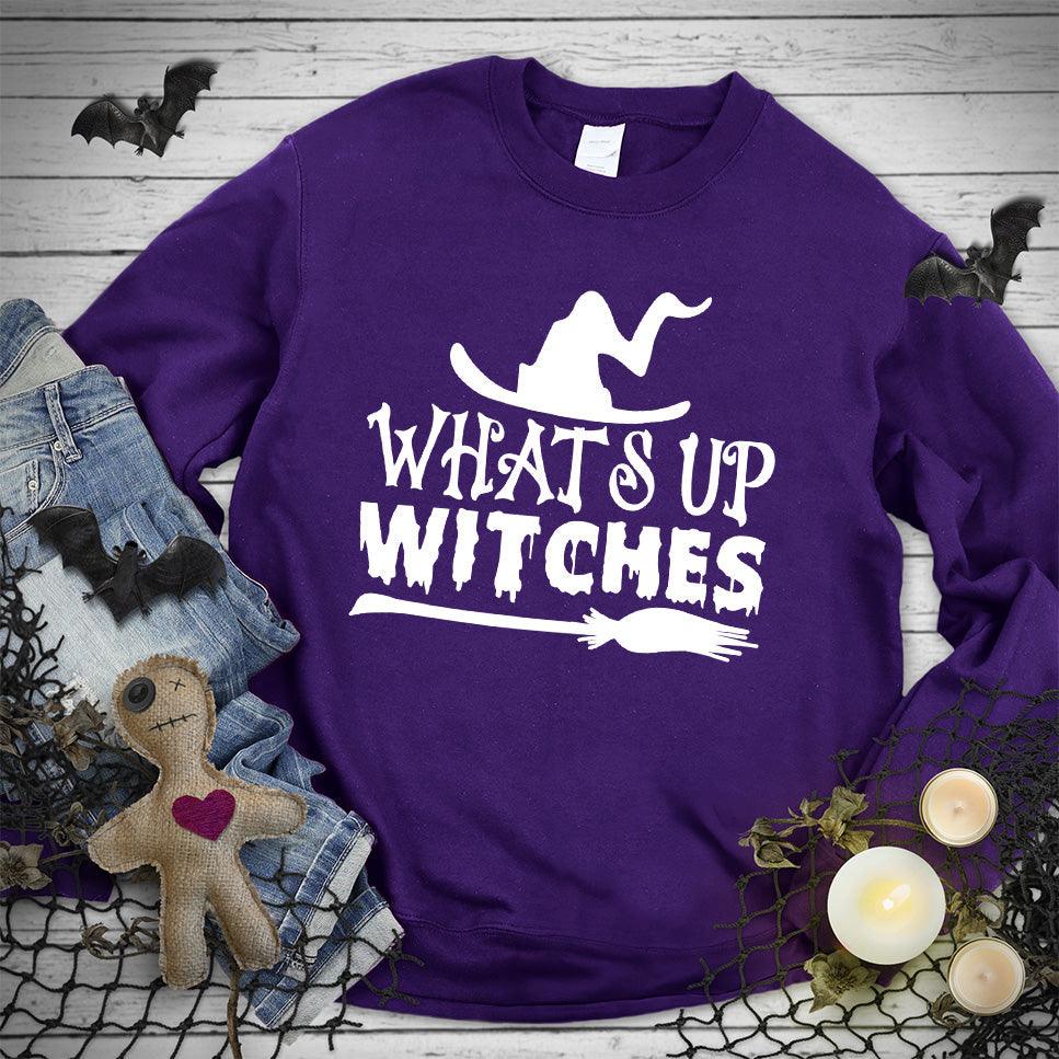 What's Up Witches Sweatshirt - Brooke & Belle