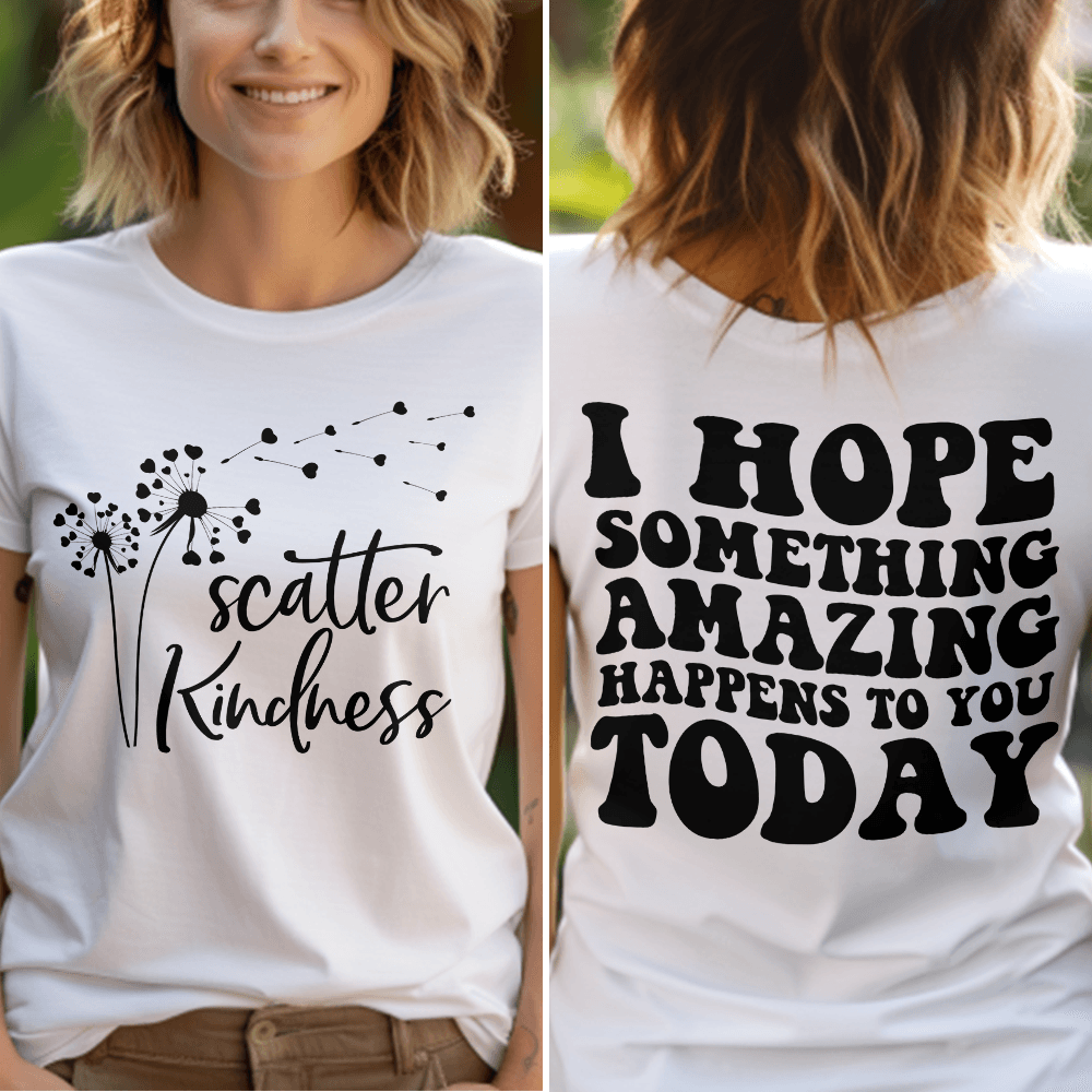 Scatter Kindness, I Hope Something Amazing Happens To You Today T-Shirt - Brooke & Belle