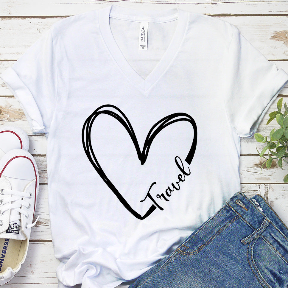 Travel Heart V-Neck