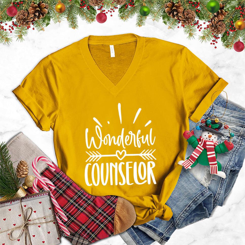 Wonderful Counselor V-Neck - Brooke & Belle