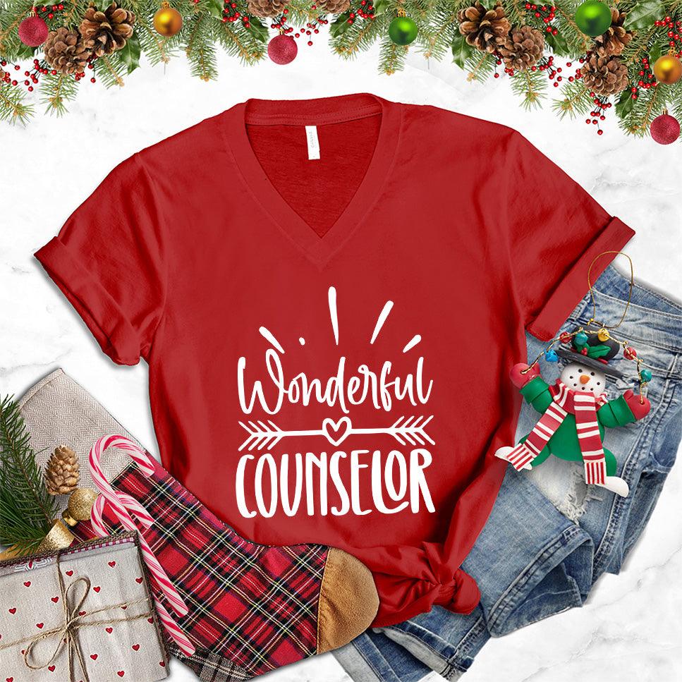 Wonderful Counselor V-Neck - Brooke & Belle