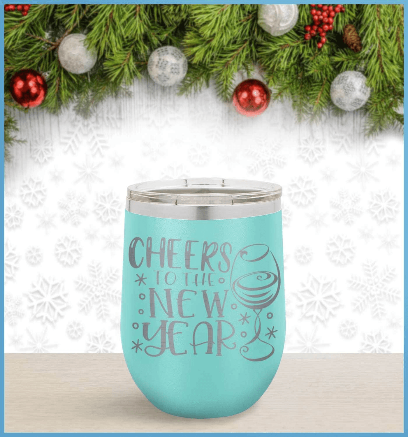 New Year's Tumbler: Cheers To The New Year! - Brooke & Belle