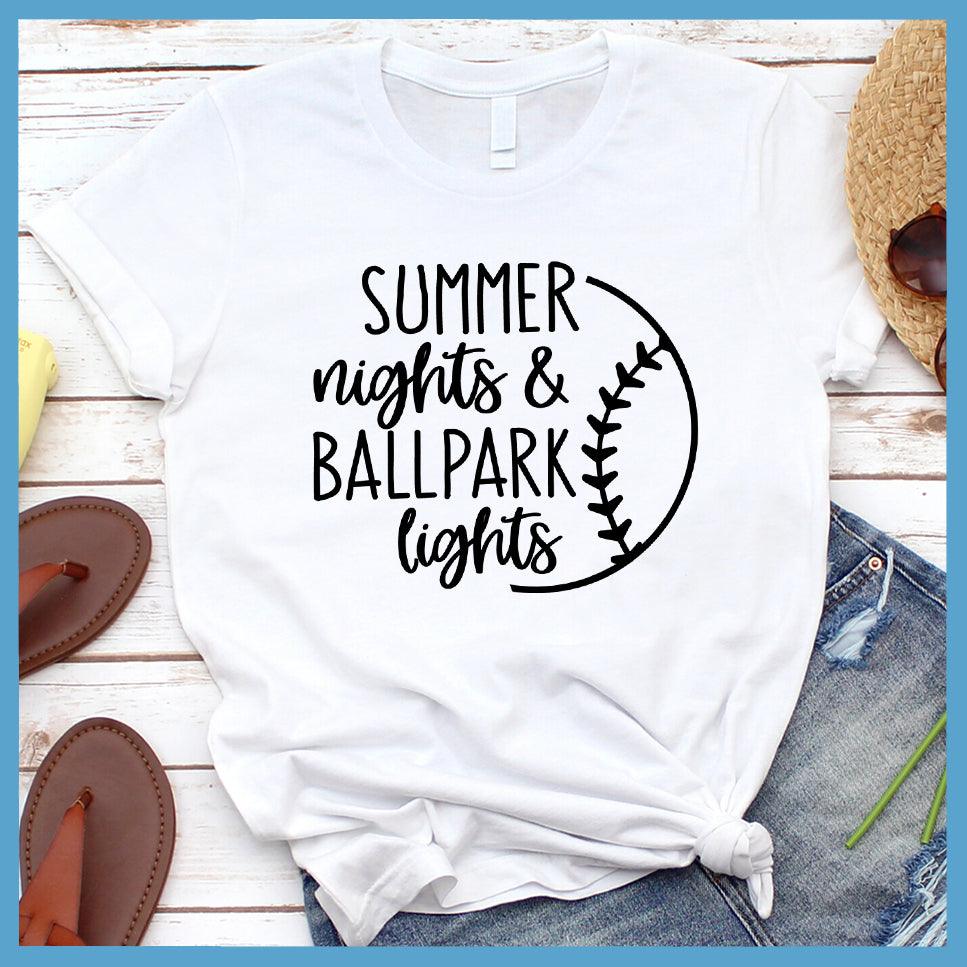 Summer Nights And Ballpark Lights T-Shirt - Brooke & Belle