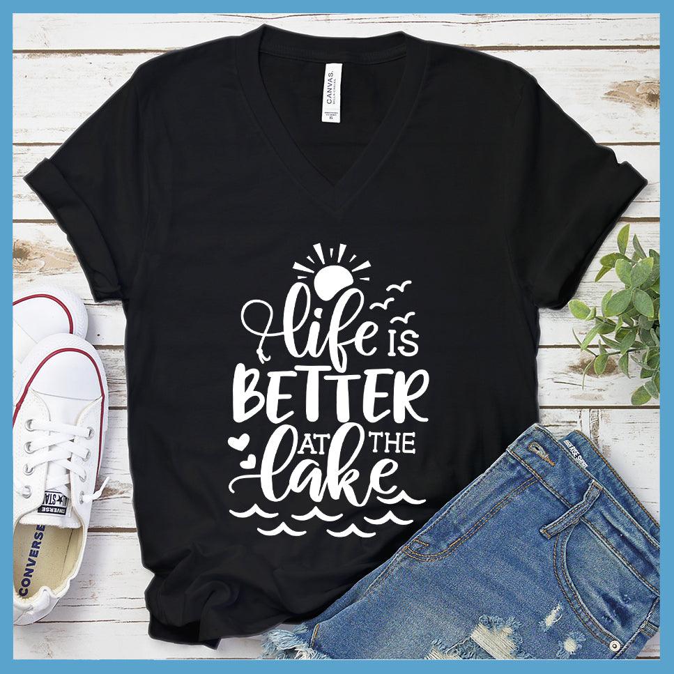 Life Is Better At The Lake V-neck