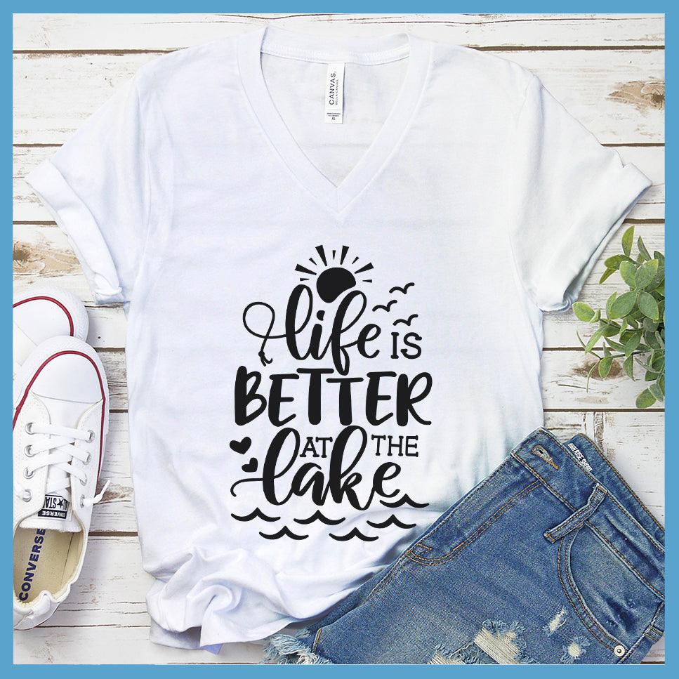 Life Is Better At The Lake V-neck