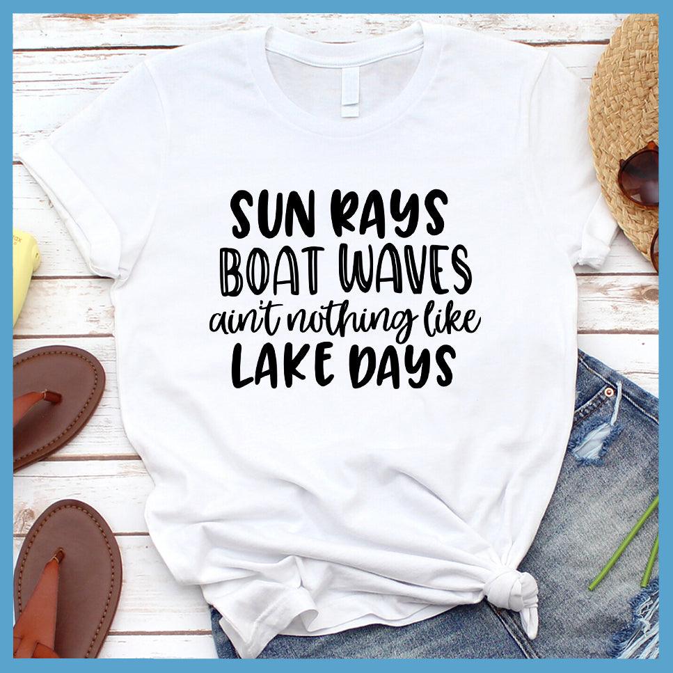 Sun Rays Boat Waves T-Shirt - Brooke & Belle