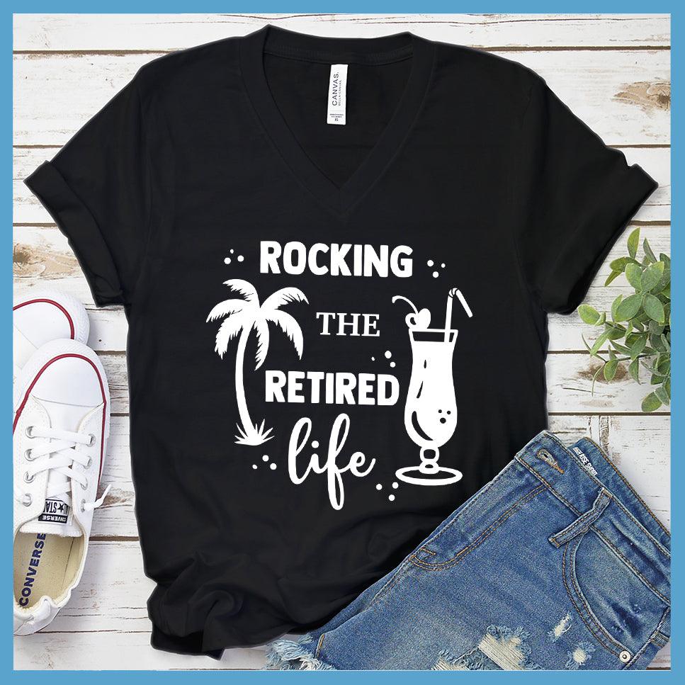 Rocking The Retired Life V-Neck - Brooke & Belle