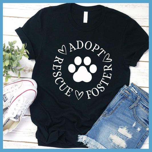 Adopt Rescue Foster T-Shirt - Brooke & Belle