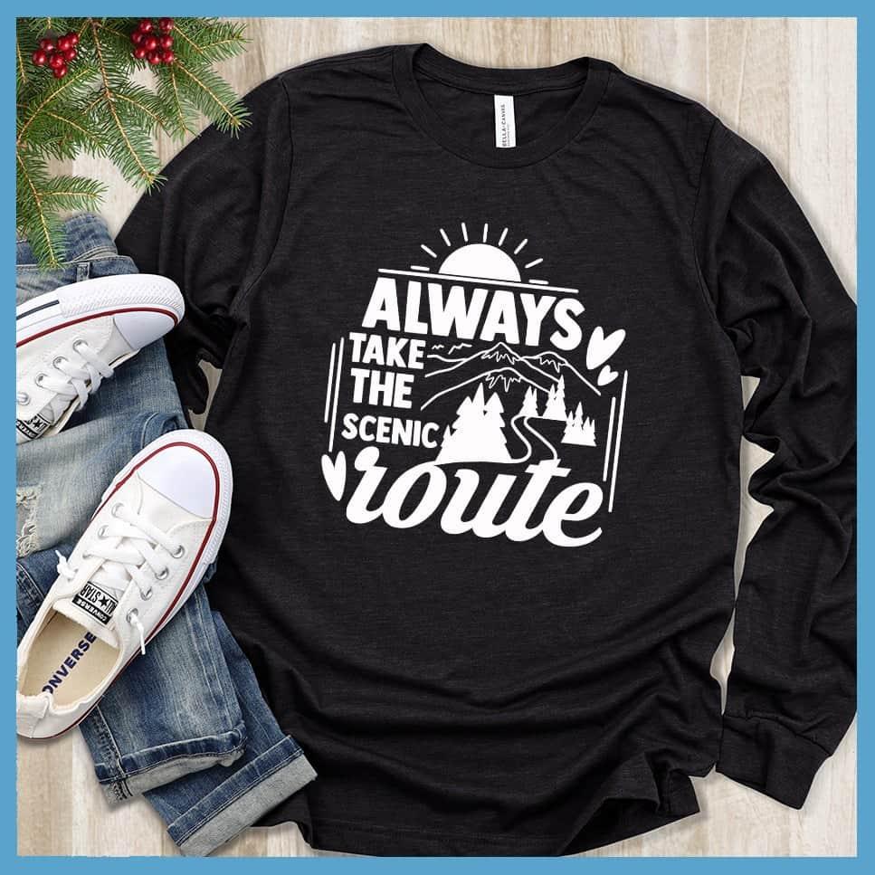 Always Take the Scenic Route Long Sleeves - Brooke & Belle