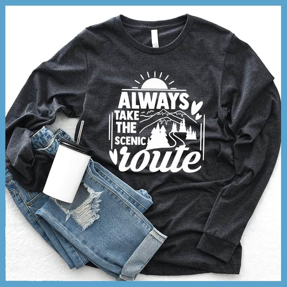 Always Take the Scenic Route Long Sleeves - Brooke & Belle