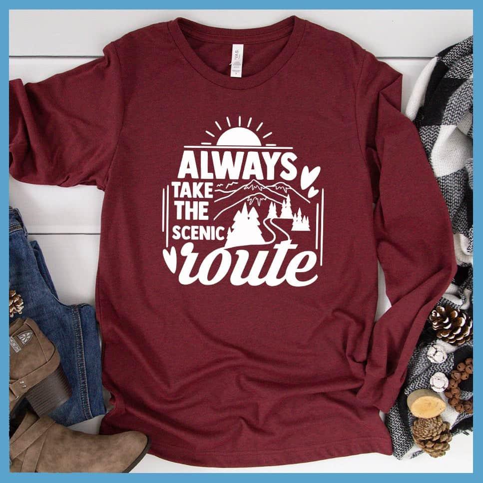 Always Take the Scenic Route Long Sleeves - Brooke & Belle