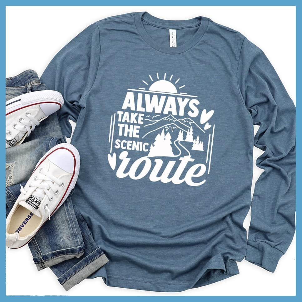 Always Take the Scenic Route Long Sleeves - Brooke & Belle