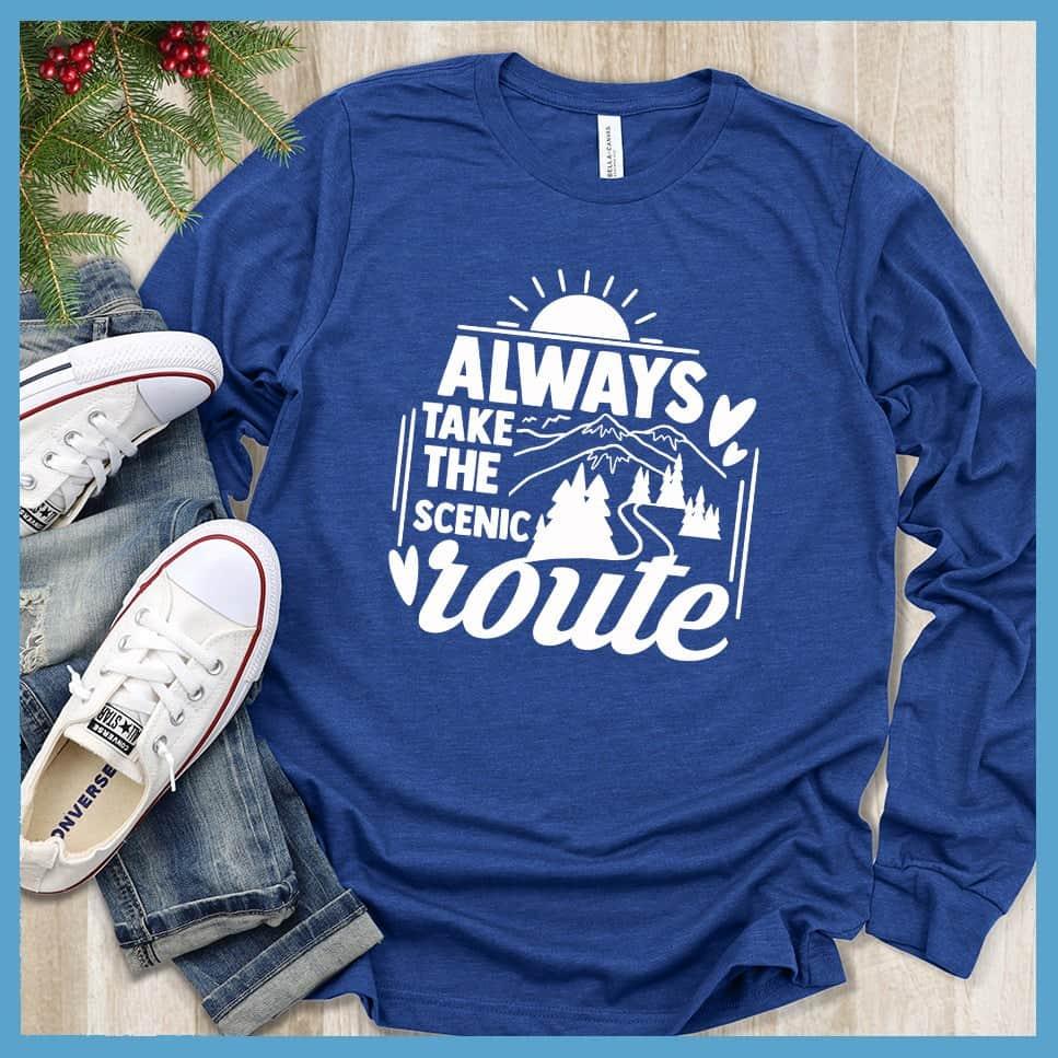 Always Take the Scenic Route Long Sleeves - Brooke & Belle