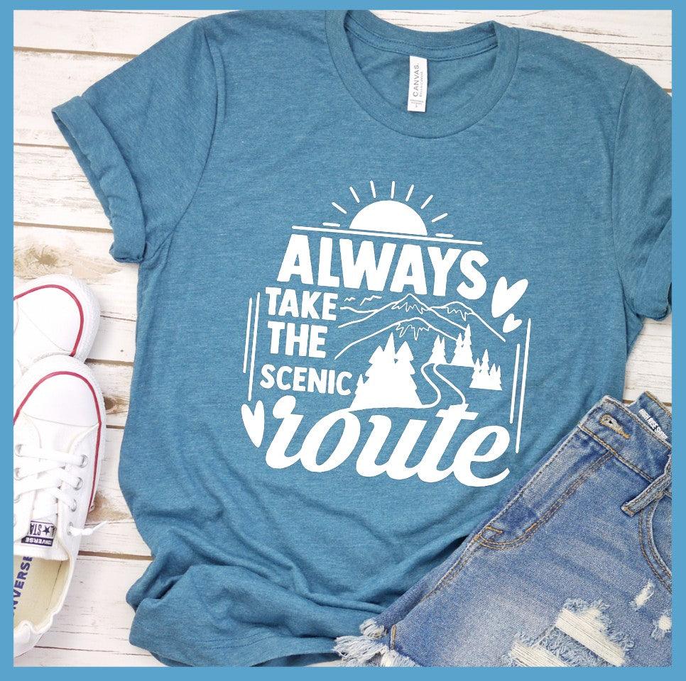 Always Take The Scenic Route T-Shirt - Brooke & Belle