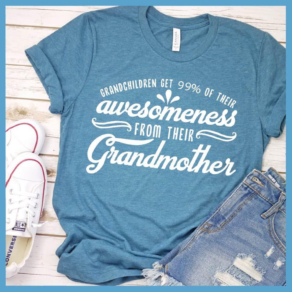 99% Of Awesomeness From Grandmother T-Shirt - Brooke & Belle