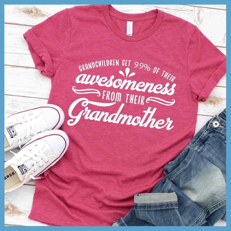 99% Of Awesomeness From Grandmother T-Shirt - Brooke & Belle