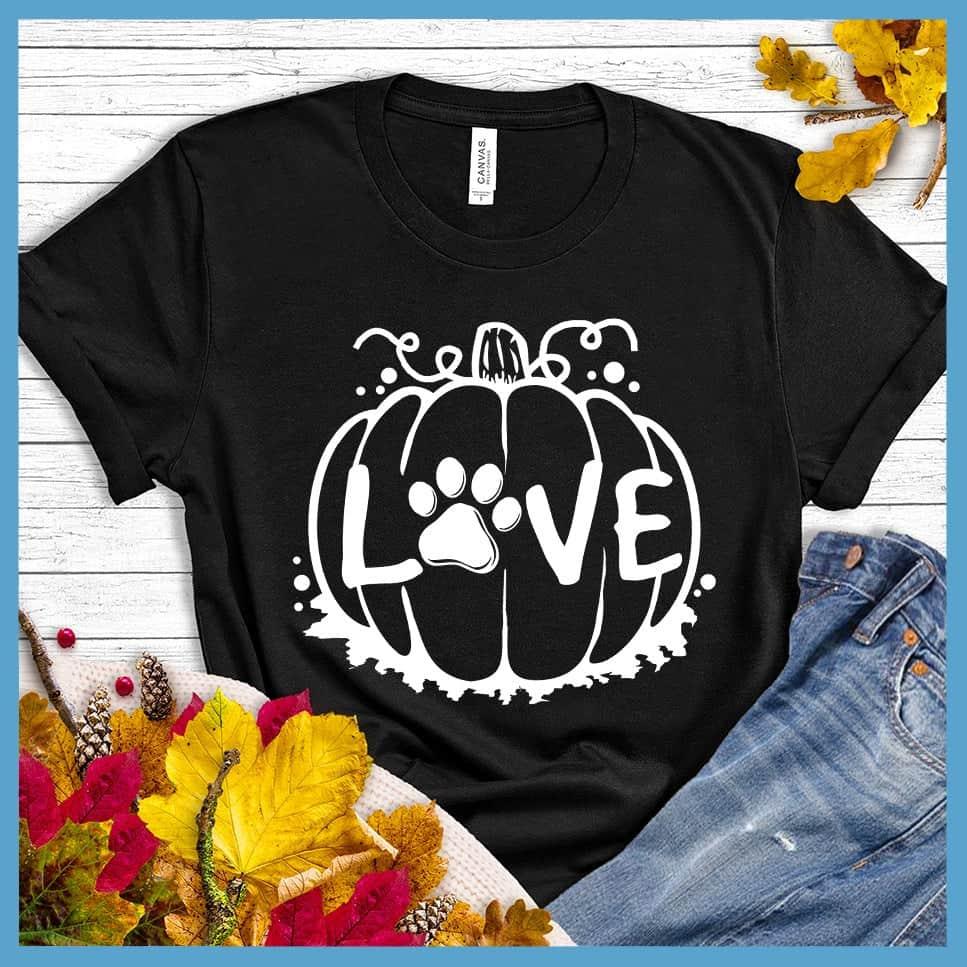 Dog Love Fall Version 2 T-Shirt - Brooke & Belle