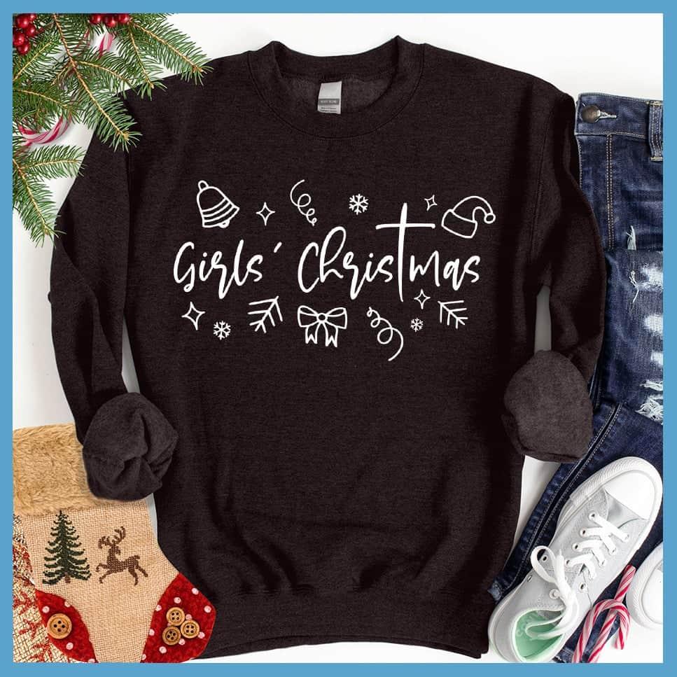 Girls’ Christmas Faith Version 2 Sweatshirt - Brooke & Belle
