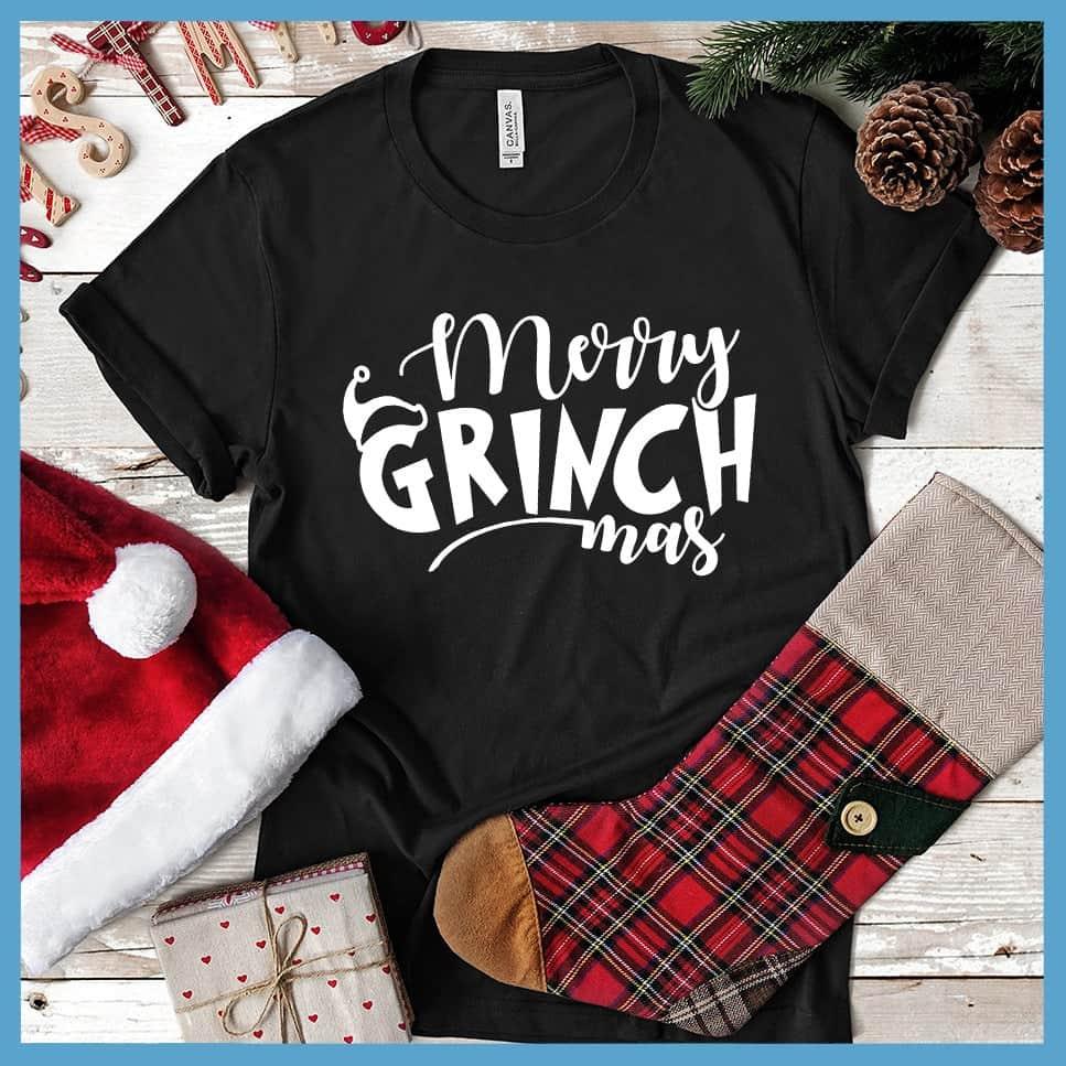 Merry Grinchmas Matching Christmas Family T-Shirt - Brooke & Belle