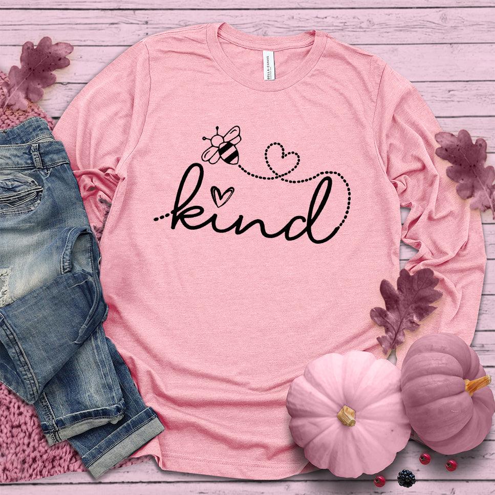 Bee Kind Long Sleeves Pink Edition - Brooke & Belle