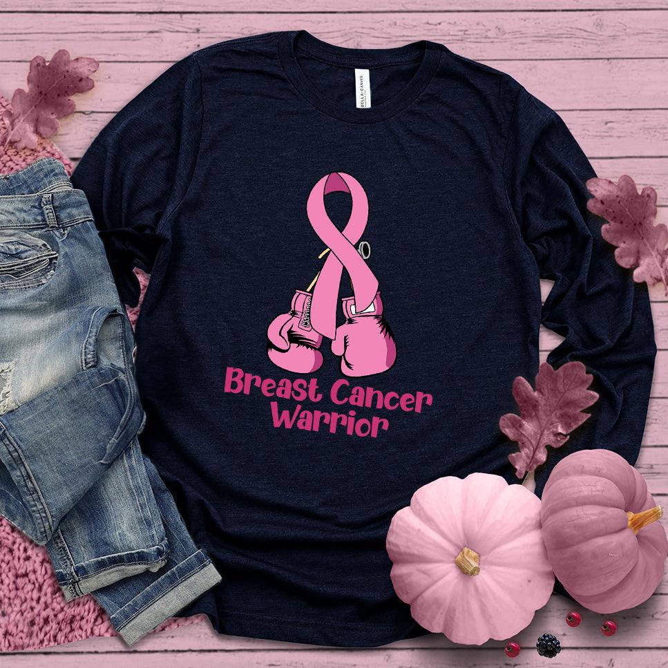 Breast Cancer Warrior Colored Edition Long Sleeves - Brooke & Belle
