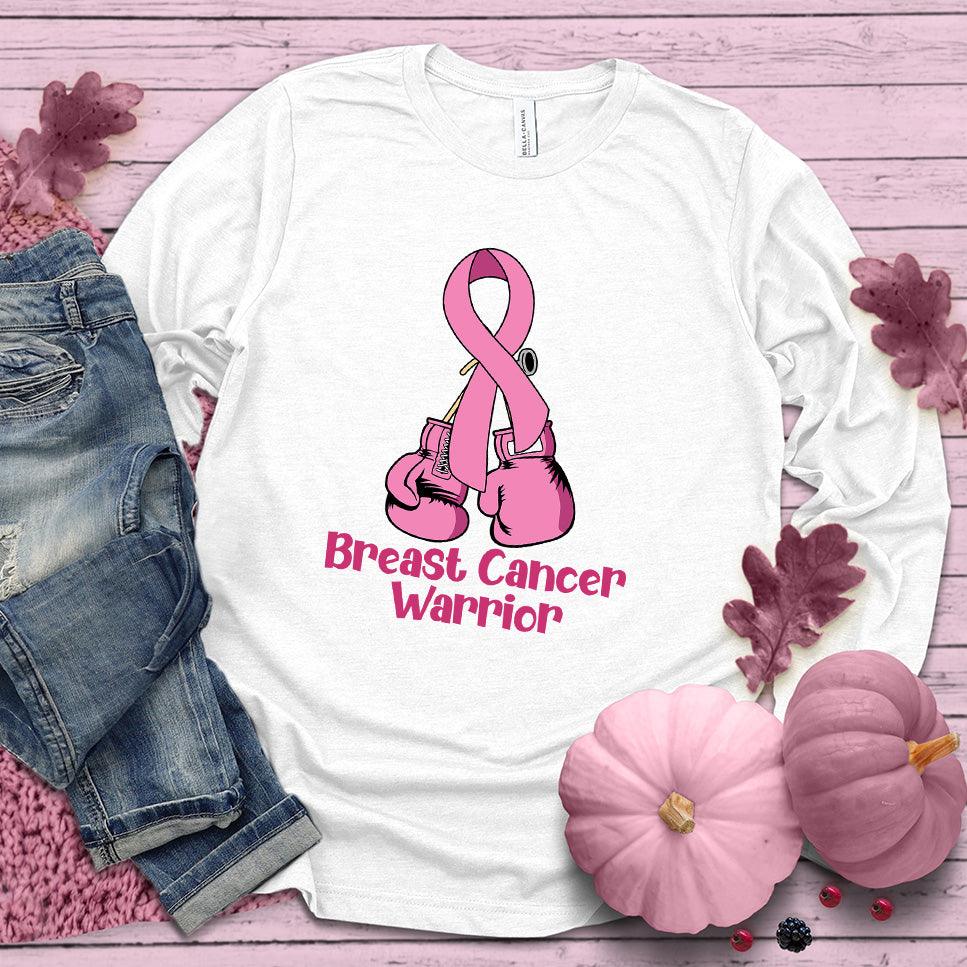 Breast Cancer Warrior Colored Edition Long Sleeves - Brooke & Belle