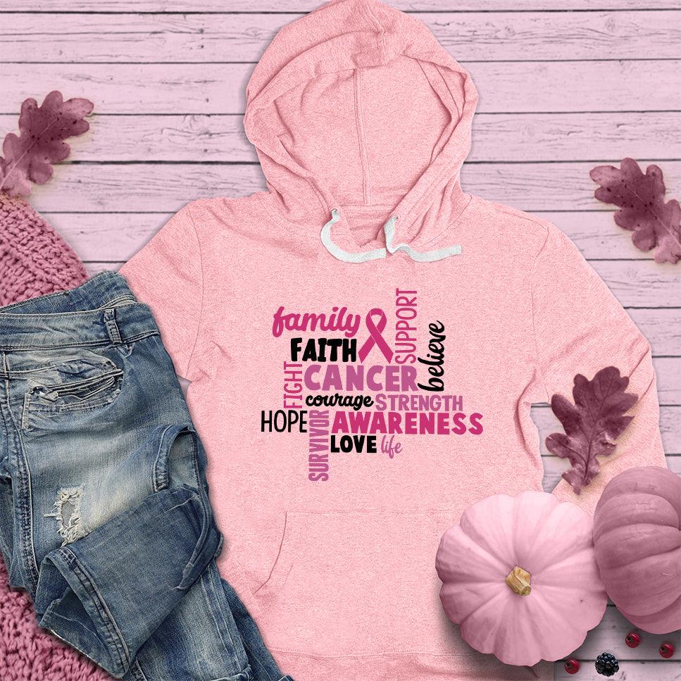 CANCER Awareness Colored Edition Hoodie - Brooke & Belle