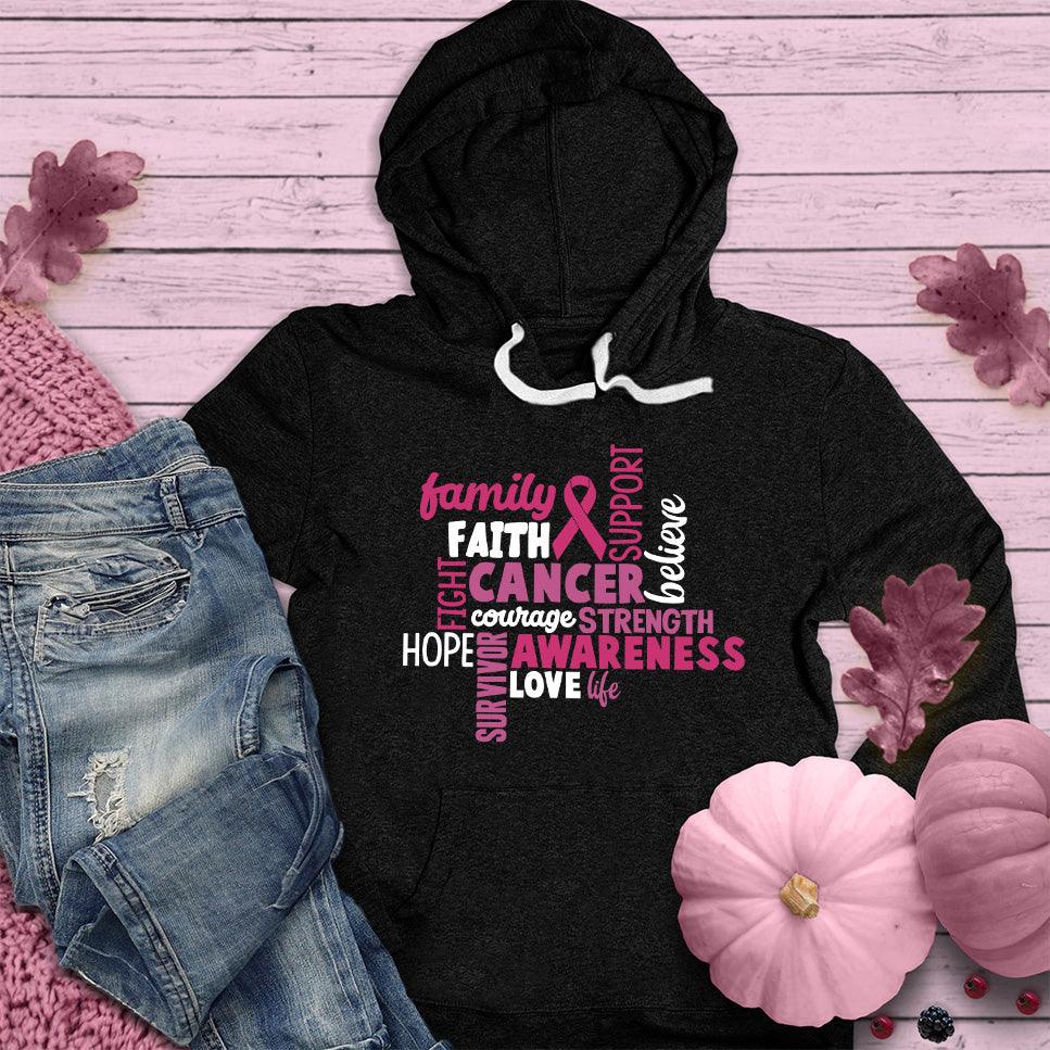 CANCER Awareness Colored Edition Hoodie - Brooke & Belle