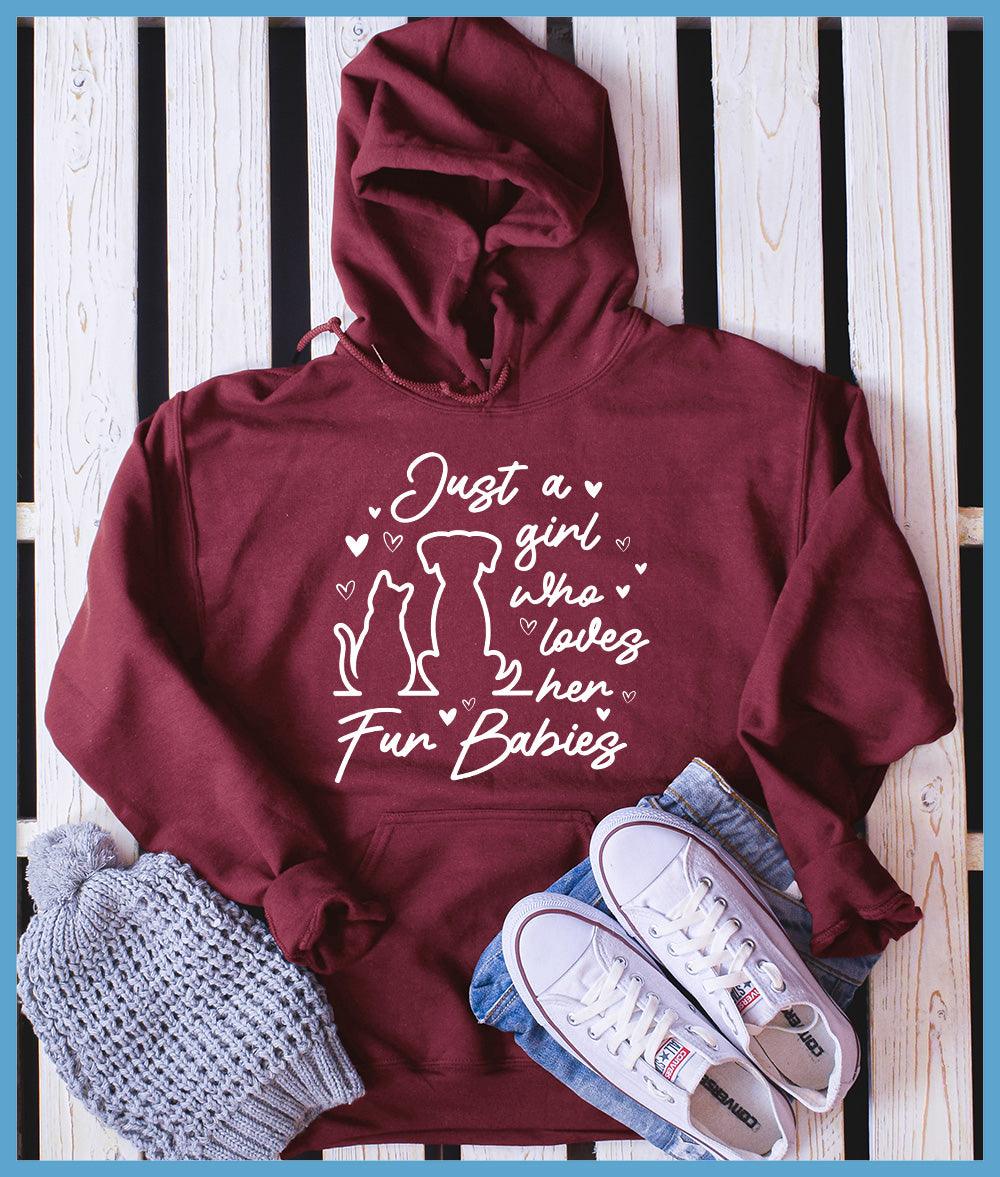 Just A Girl Who Loves Her Fur Babies Hoodie - Brooke & Belle